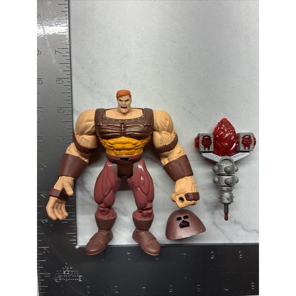 1996 X-Men ToyBiz Light up Weapon Juggernaut Action Figure (Loose)